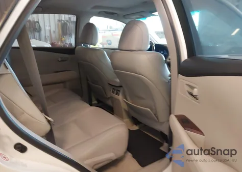 2010 Lexus Rx 350 from USA, damaged, VIN 2T2BK1BA9AC076477